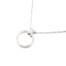 Collier-Fine-Chaine-Argent-925-Pendentif-Cercle-Contour-Strass-et-Bandes-Croisees