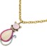 Sautoir-Collier-Grosse-Chaine-Metal-Dore-avec-Pendentif-Chat-Pierre-Rose-Strass-et-Perles