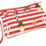 Pochette-Sac-Tissu-Mariniere-Rayures-Rouge-avec-Motifs-Exotiques