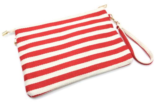 Pochette-Sac-Tissu-Mariniere-Rayures-Rouge-avec-Motifs-Exotiques