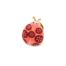 Mini-Broche-Pins-Coccinelle-Motif-Fleuri-Corail-et-Metal-Dore