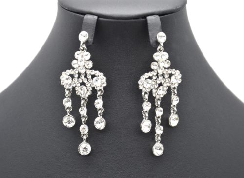 Boucles-dOreilles-Pendantes-Strass-Chic-Fetes-Argente