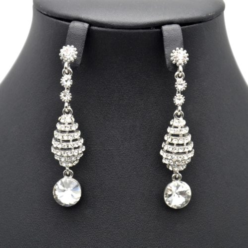 Boucles-dOreilles-Pendantes-Strass-Chic-Fetes-Argente