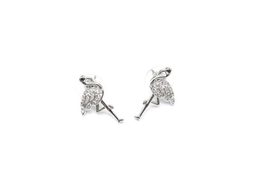 Boucles-dOreilles-Flamant-Rose-Strass-Zirconium-et-Metal-Argente