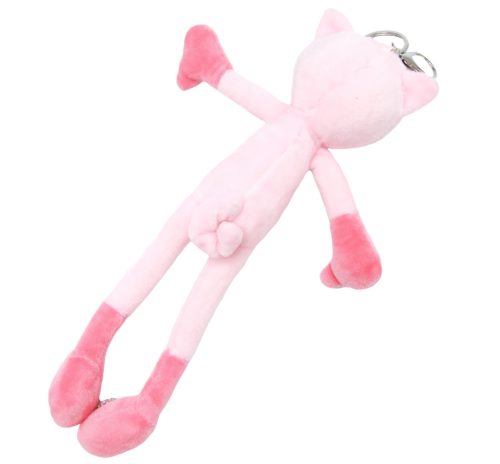 Porte-Cles-Bijou-de-Sac-Peluche-Cochon-XXL-Rose-avec-Strass