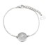 Bracelet-Fine-Chaine-avec-Charm-Cercle-Etoile-Polaire-Acier-Argente