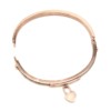 Bracelet-Jonc-Fin-Bande-Torsadee-Acier-Or-Rose-avec-Pampille-Cadenas-Coeur