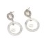 Boucles-dOreilles-Double-Cercles-Contour-Strass-Zirconium-Argente-avec-Perle-Ecru