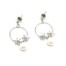 Boucles-dOreilles-Cercle-avec-Fleurs-Pierres-Strass-Zirconium-Argente-et-Perle-Ecru