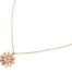 Collier-Fine-Chaine-Acier-Or-Rose-avec-Pendentif-Flocon-Tournant-Strass