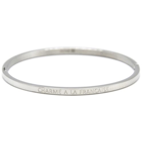 Bracelet-Jonc-Fin-Acier-Argente-avec-Message-Charme-A-La-Francaise