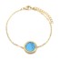 Bracelet-Fine-Chaine-avec-Charm-Pierre-Marbre-Turquoise-Contour-Acier-Dore