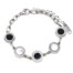 Bracelet-Chaine-avec-Multi-Cercles-Chiffres-Romains-Acier-Argente-Resine-et-Nacre