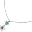 Collier-Fine-Chaine-avec-Pendentif-Triple-Etoiles-Acier-Argente-et-Pierre-Turquoise