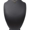 Collier-Fine-Chaine-Acier-Dore-avec-Ovale-Email-Noir-Motif-Croix
