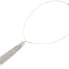 Sautoir-Collier-Pendentif-Y-Bande-Strass-et-Multi-Chaines-Boules-Metal-Argente