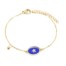 Bracelet-Fine-Chaine-Acier-Dore-avec-Ovale-Email-Bleu-Motif-Etoile