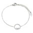 Bracelet-Fine-Chaine-avec-Charm-Cercle-Pierres-Contour-Acier-Argente