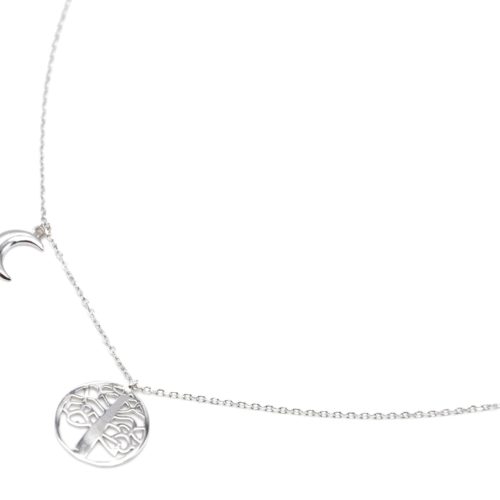 Collier-Fine-Chaine-Argent-925-Pendentif-Cercle-Arbre-de-Vie-et-Lune