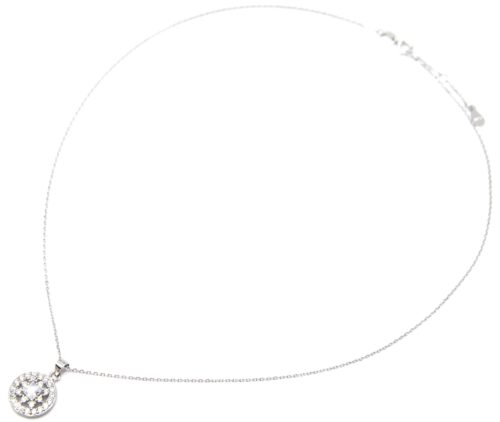 Collier-Fine-Chaine-Argent-925-Pendentif-Cercle-Soleil-Strass-Zirconium-et-Pierre