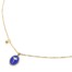 Collier-Fine-Chaine-Acier-Dore-avec-Ovale-Email-Bleu-Motif-Flamant-Rose
