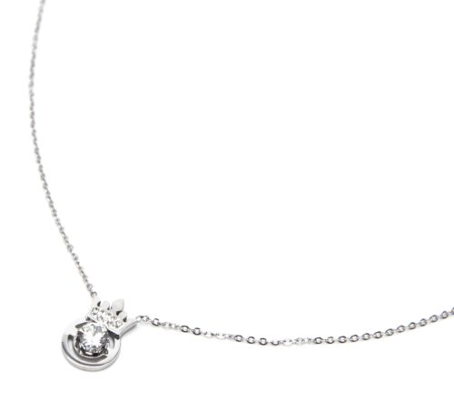 Collier-Fine-Chaine-avec-Pendentif-Couronne-Strass-Acier-Argente-et-Pierre