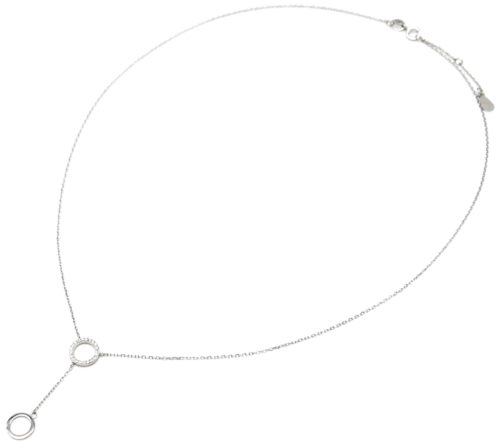 Collier-Fine-Chaine-Argent-925-Pendentif-Y-Double-Cercles-Strass-Zirconium