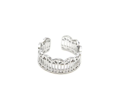 Bague-avec-Motif-Dentelle-Ajouree-Acier-Argente