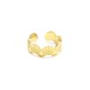 Bague-Ondulee-avec-Motif-Rayons-et-Contour-Points-Acier-Dore