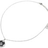 Collier-Fine-Chaine-avec-Medaille-Email-Noir-Losange-et-Motifs-Acier-Argente