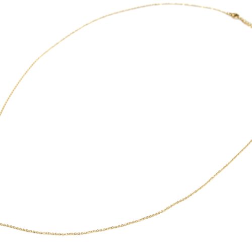 Sautoir-Collier-Fine-Chaine-avec-Medaille-Gravee-Oeil-Acier-Dore