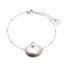 Bracelet-Chaine-Boules-avec-Charm-Coquillage-Acier-Argente