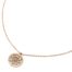 Collier-Fine-Chaine-Acier-Or-Rose-avec-Pendentif-Gouvernail-Multi-Strass