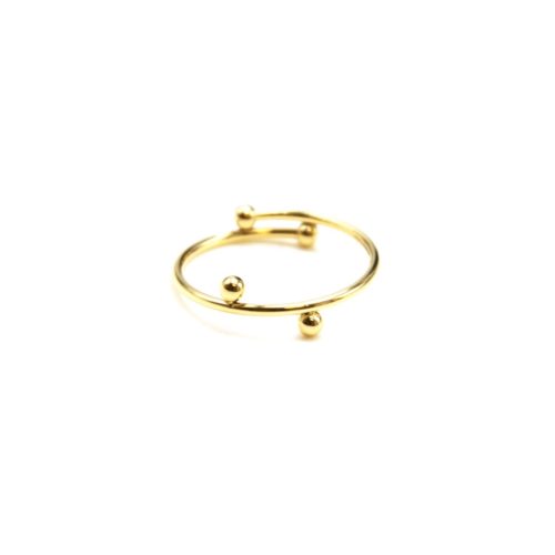 Bague-Fine-avec-Double-Billes-Acier-Dore