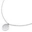 Collier-Fine-Chaine-avec-Medaille-Gravee-Etoile-Polaire-Acier-Argente