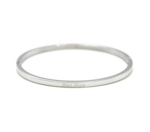 Bracelet-Jonc-Fin-Acier-Argente-avec-Message-Best-Mum