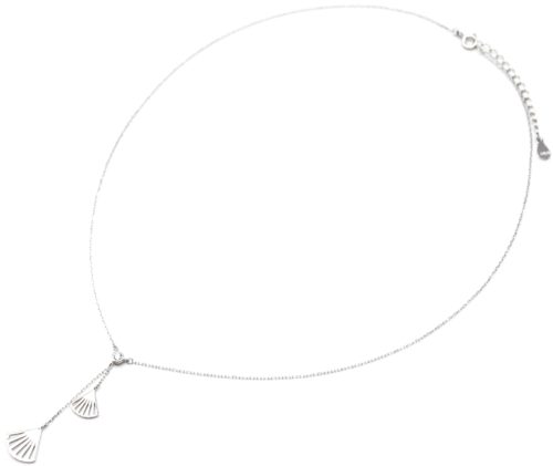 Collier-Fine-Chaine-Argent-925-Pendentif-Y-Pierre-Zirconium-et-Eventails-Ajoures