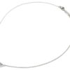 Collier-Fine-Chaine-Acier-Argente-Pendentif-Triangle-Inverse-Motif-Oeil