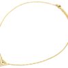 Collier-Fine-Chaine-Acier-Dore-Pendentif-Triangle-Inverse-Motif-Oeil