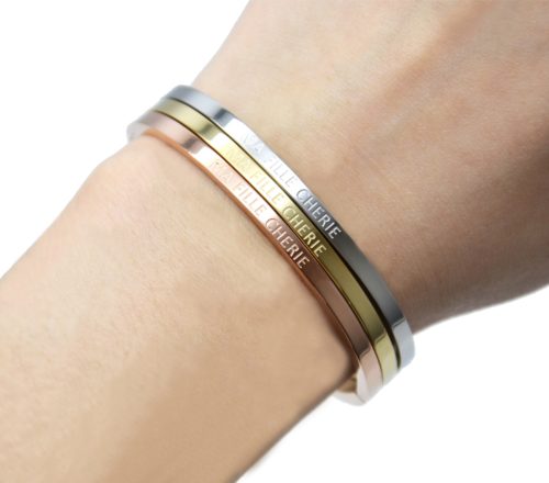 Bracelet-Enfant-15cm-Jonc-Fin-Acier-avec-Message-Ma-Fille-Cherie