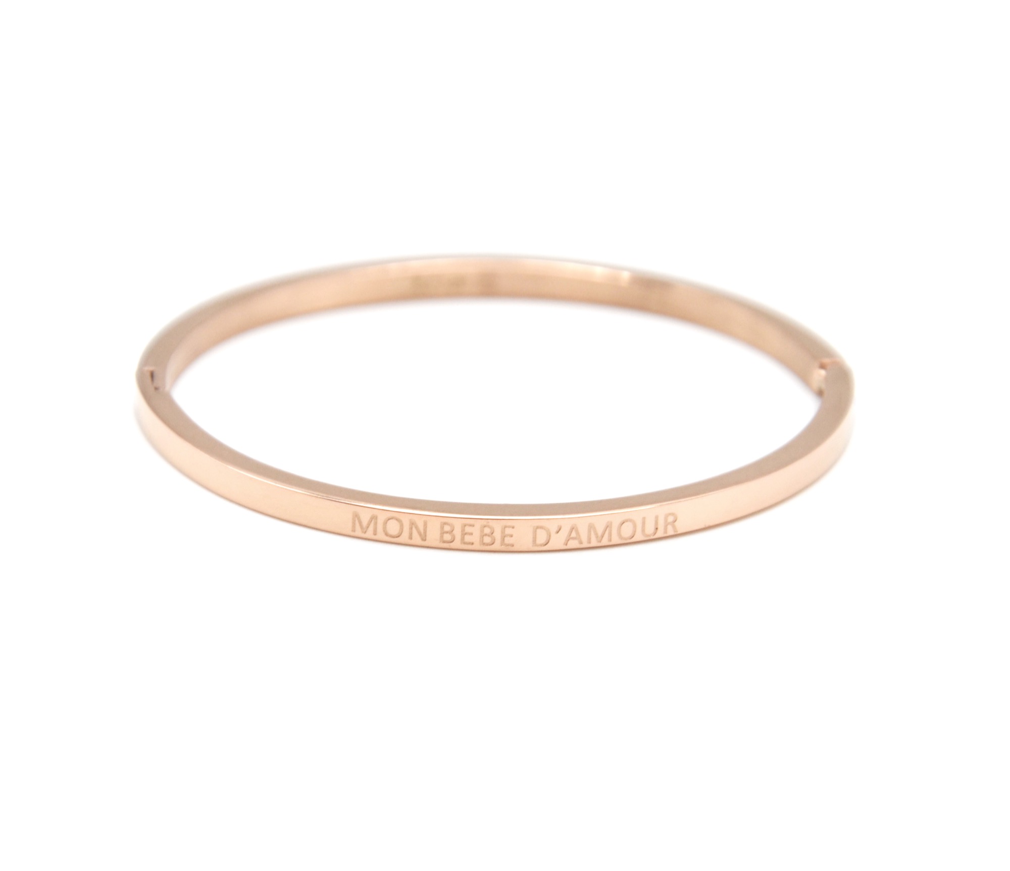 3706f Bracelet Enfant 15cm Jonc Fin Acier Or Rose Avec Message Mon Bebe D Amour Oh My Shop 3706f Bracelet Enfant 15cm Jonc Fin Acier Or Rose Avec Message Mon Bebe D Amour Oh My Shop