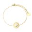 Bracelet-Fine-Chaine-avec-Soleil-Acier-Dore-et-Pierre-Effet-Marbre-Blanc