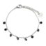 Bracelet-Fine-Chaine-Acier-Argente-avec-Charms-Pierres-Noires