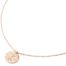 Collier-Pendentif-Medaille-Signe-Astro-Balance-Acier-Or-Rose