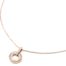 Collier-Fine-Chaine-Pendentif-Double-Cercles-Strass-et-Acier-Or-Rose