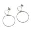 Boucles-dOreilles-Double-Cercles-Contour-Uni-et-Torsade-Acier-Argente