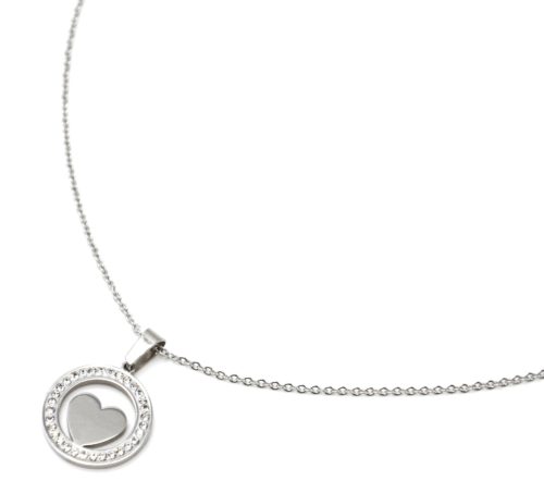 Collier-Fine-Chaine-Pendentif-Coeur-Acier-Argente-et-Cercle-Contour-Strass