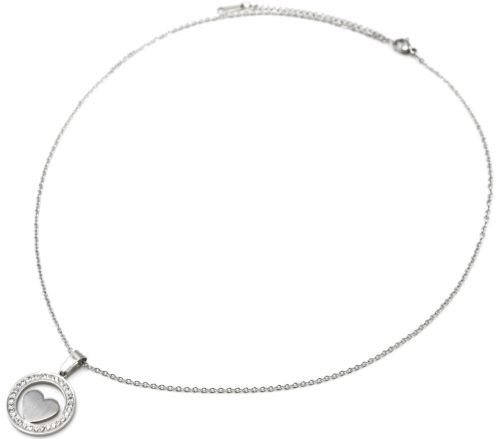 Collier-Fine-Chaine-Pendentif-Coeur-Acier-Argente-et-Cercle-Contour-Strass