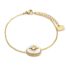 Bracelet-avec-Pierre-Blanche-Etoile-Polaire-et-Contour-Acier-Dore