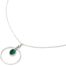 Collier-Fine-Chaine-Pendentif-Cercle-Contour-Acier-Argente-et-Pierre-Verte